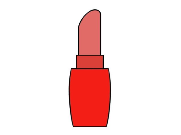 Lipstick simple strokes picture