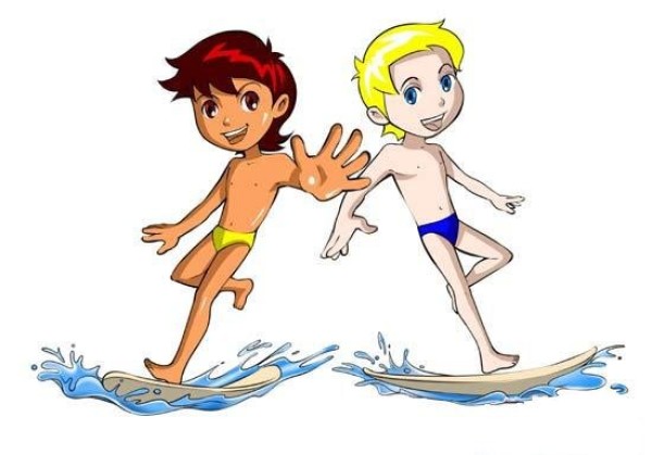 Haier brothers surfing pictures