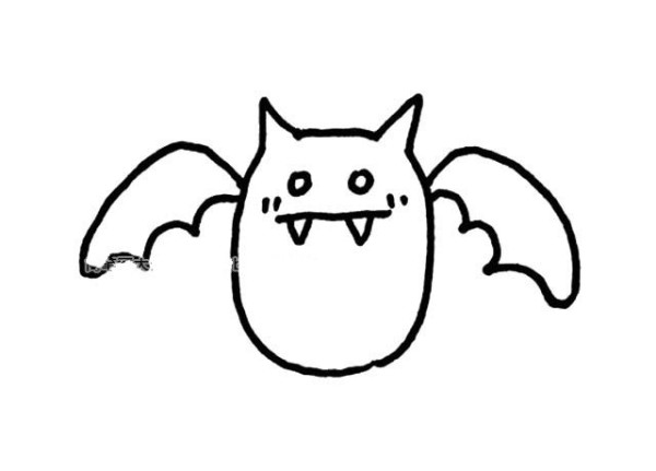 4 simple bat drawing pictures