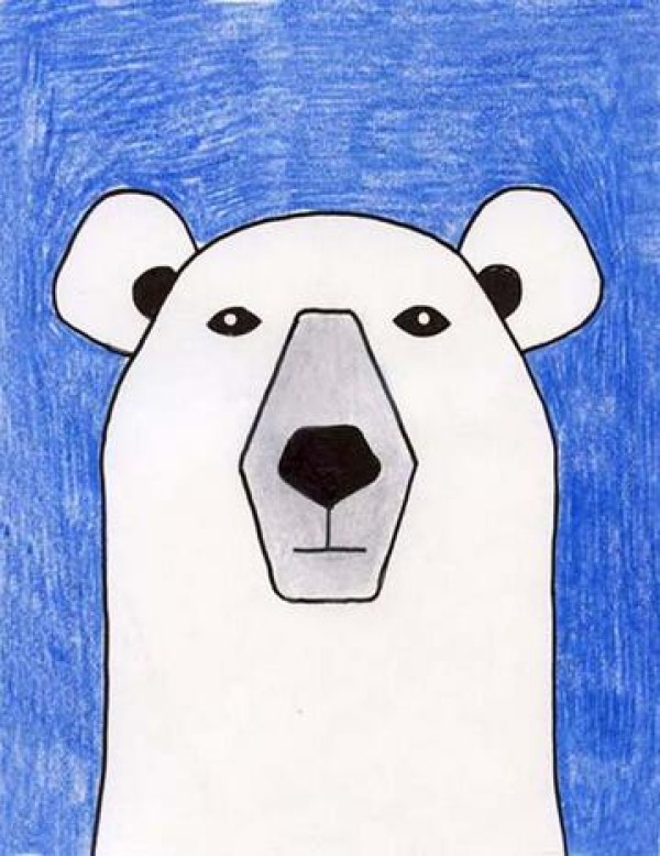 Appreciation of Mr. Polar Bear’s simple animal drawings