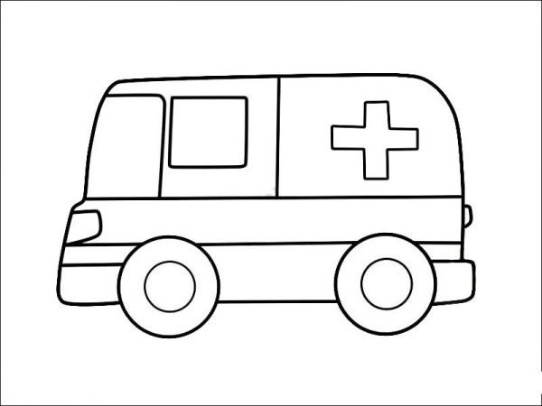 How to draw an ambulance