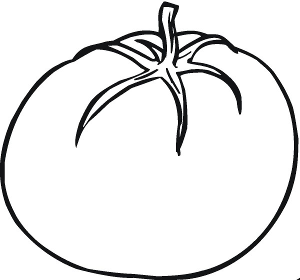 How to draw tomatoes with simple strokes