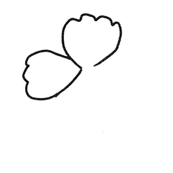 Draw a beautiful four-leaf clover in four easy steps