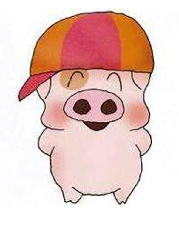 Super cute cartoon McDull simple drawing pictures