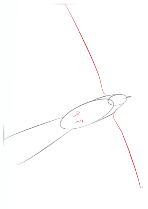 How to draw a swallow with simple strokes