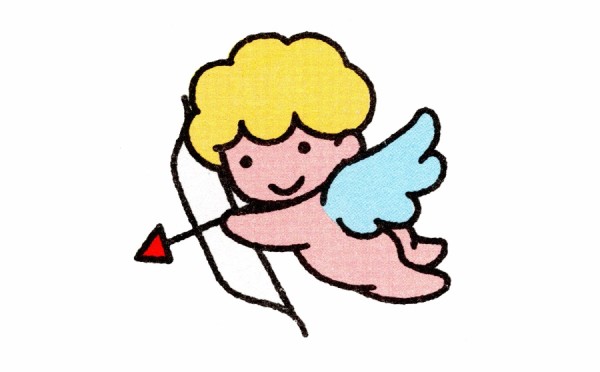 Cute little angel simple drawing step by step tutorial