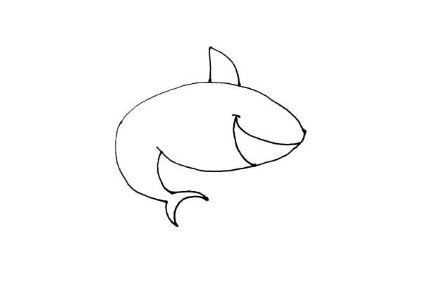 Learn to draw a shark