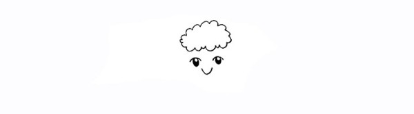 How to draw a little sheep