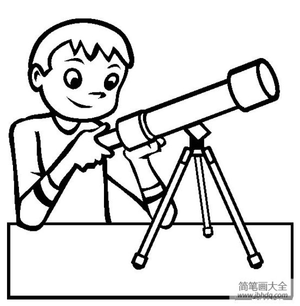 Childrens Toy Pictures Simple Drawing Pictures of Telescopes