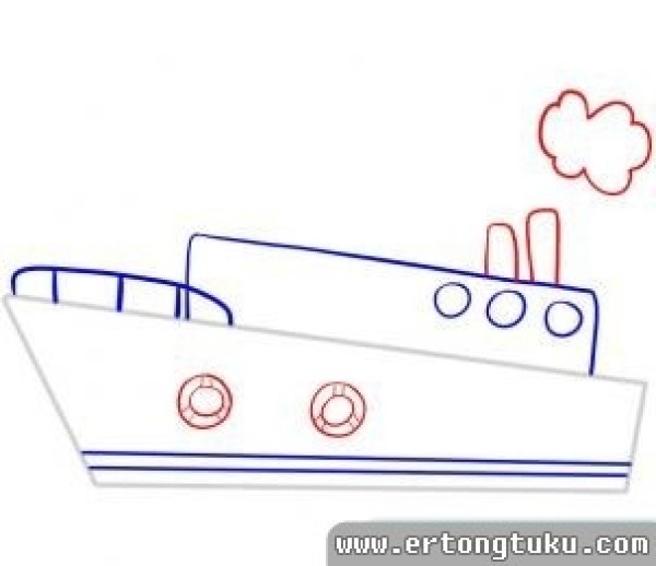 Yacht simple drawing tutorial How to draw a yacht