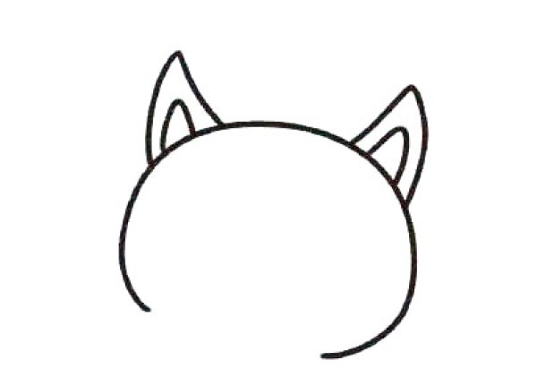 How to draw a simple fox drawing step by step