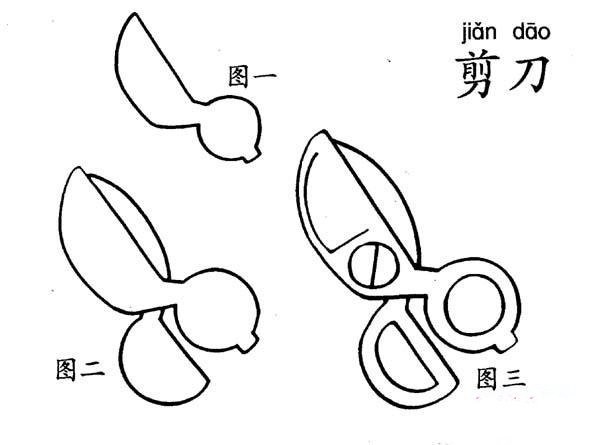 A complete breakdown of how to draw scissors for children: How to draw scissors