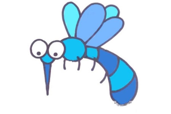 Learn to draw mosquito video tutorial