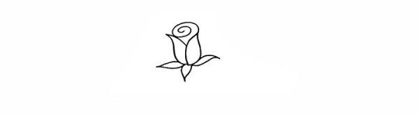 How to draw a rose