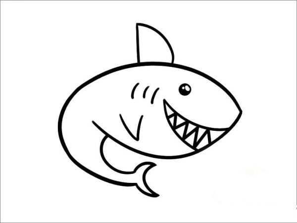 A complete collection of simple strokes of sharks