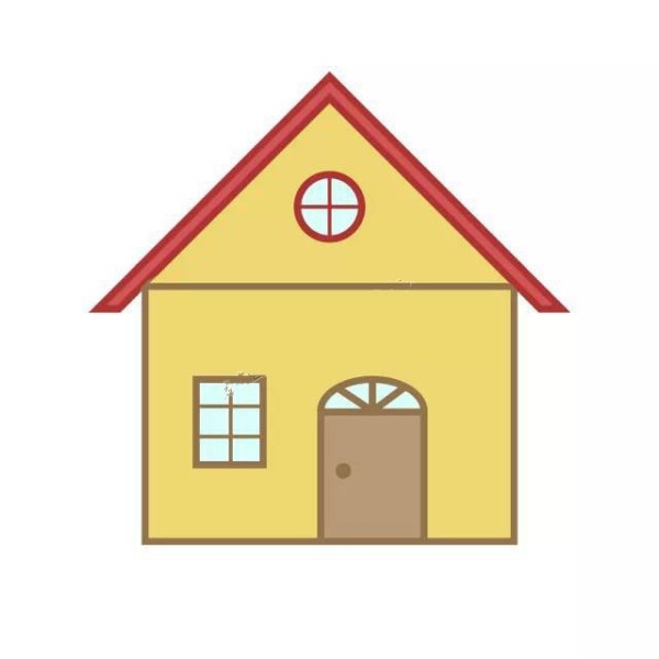 3 beautiful simple drawing pictures of small houses