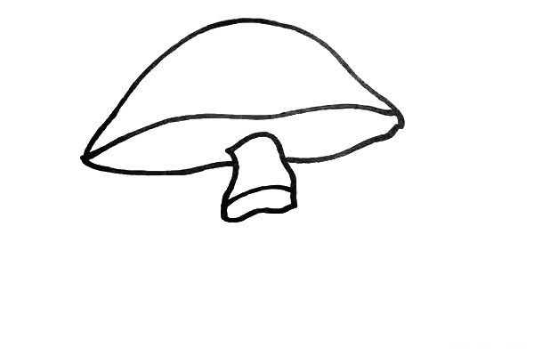 How to draw cute mushrooms