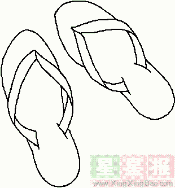 Simple drawing of shoes High heels simple drawing