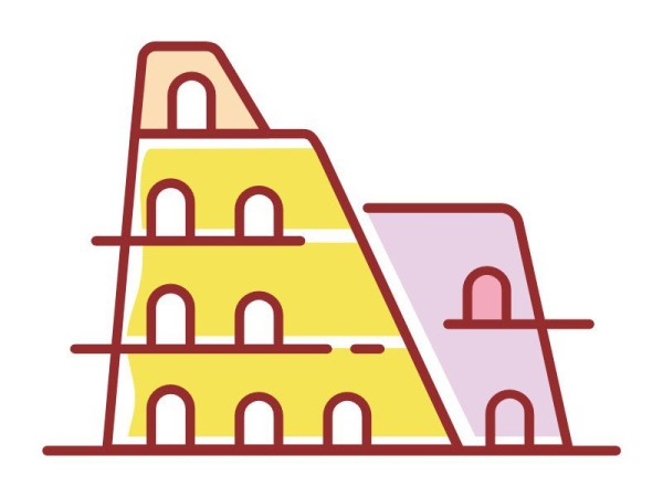 9 simple drawing pictures of world-famous buildings