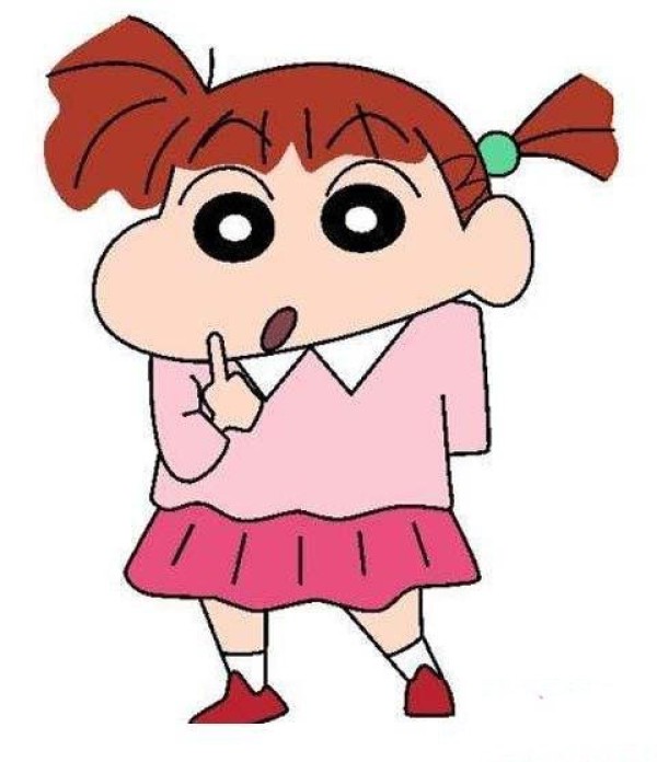 Crayon Shin-chan Nini simple drawing pictures