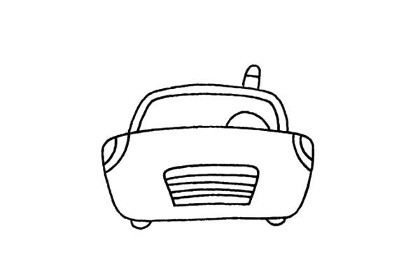 Simple and easy-to-learn car drawings