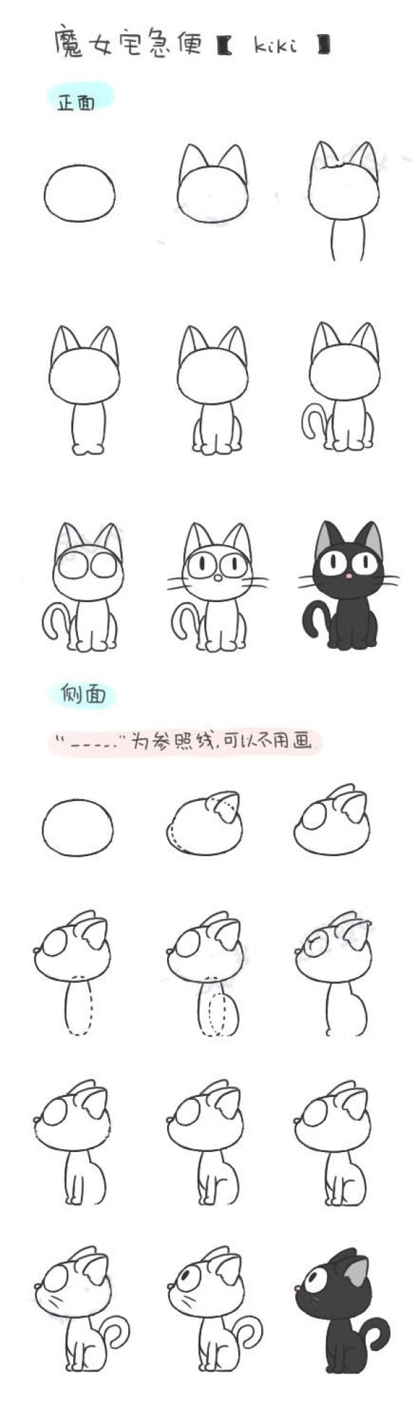 kiki simple drawing tutorial