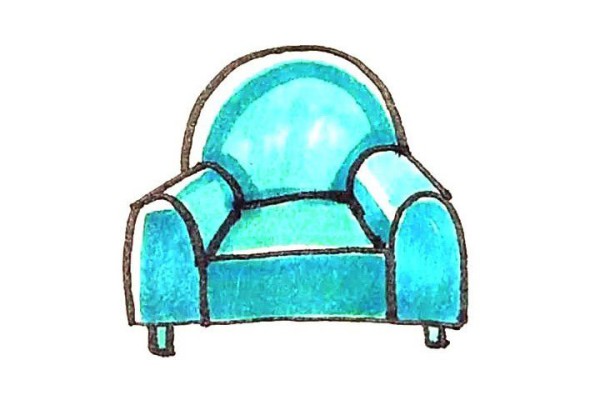 Learn to draw sofa