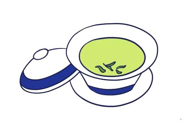 Learn to draw a cup of tea