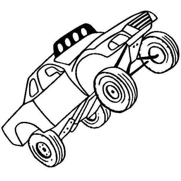 Complete collection of simple drawings of cars and simple drawings of four-wheel drive off-road vehicles