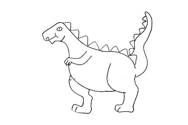 Learn to draw step by step: Dinosaurs