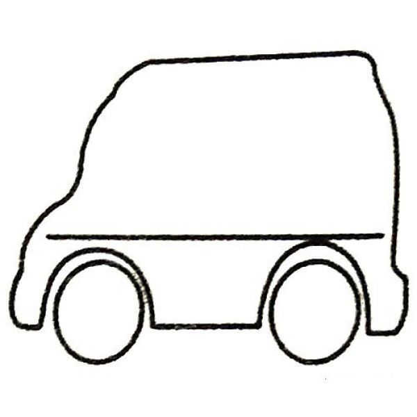 Complete collection of ambulance simple drawings and drawing steps