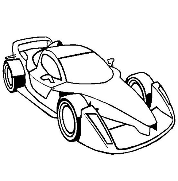 Hulme supercar simple drawing pictures