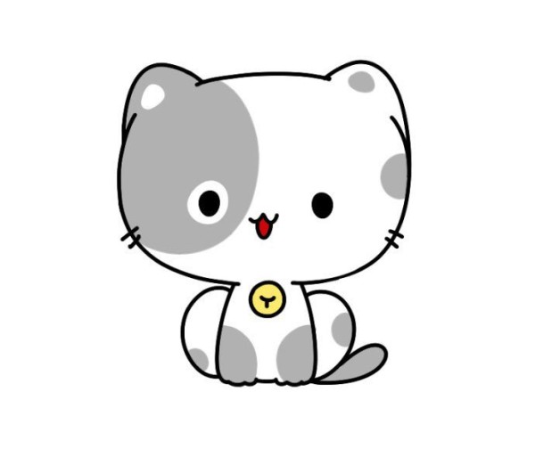 9 super cute simple cat drawing pictures