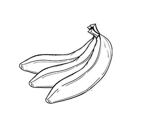 A beautiful simple picture of banana