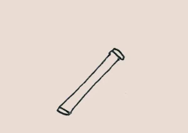 Simple drawing of egg beater