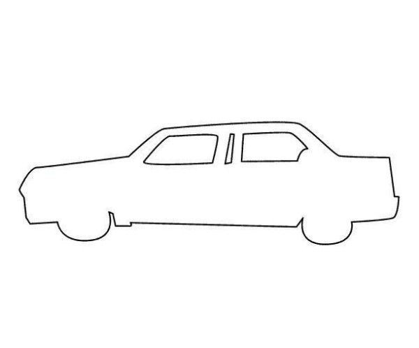 Super simple car drawing