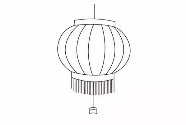 How to draw Lantern Festival lanterns