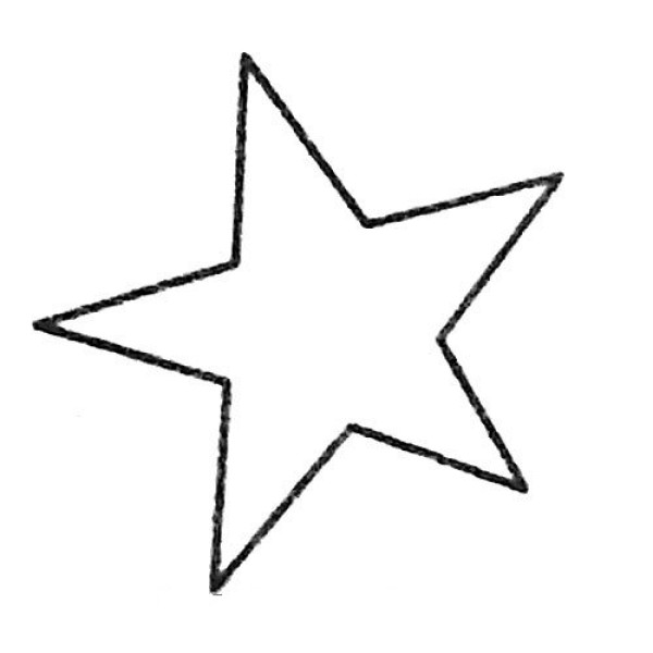 How to draw stars with simple strokes