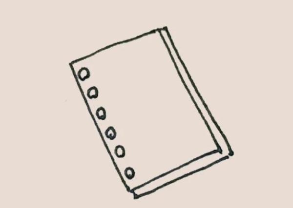 Simple drawing notebook