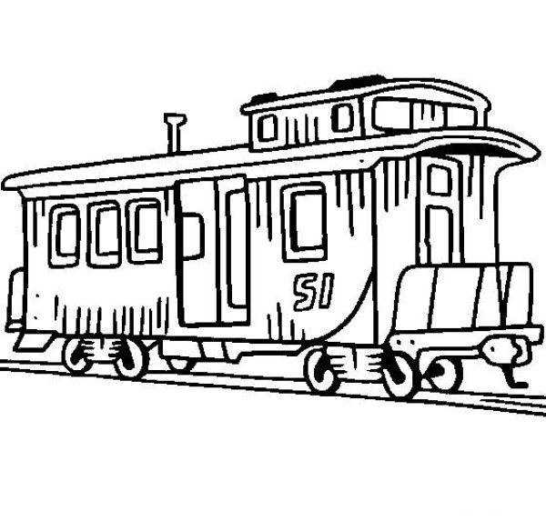 Complete collection of simple drawings of trains Simple drawing pictures of train carriages