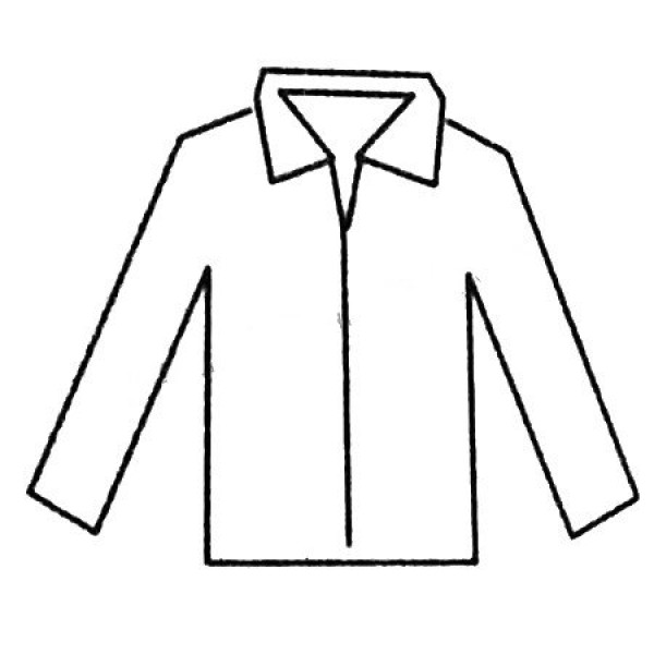 Complete collection of simple drawings of clothes and drawing steps