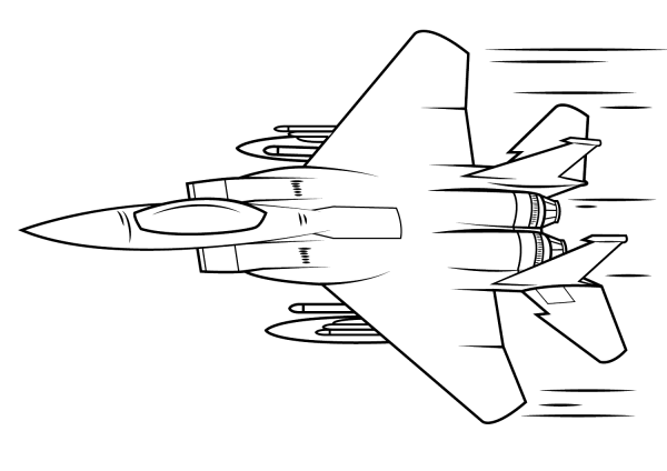 F-15 Eagle fighter