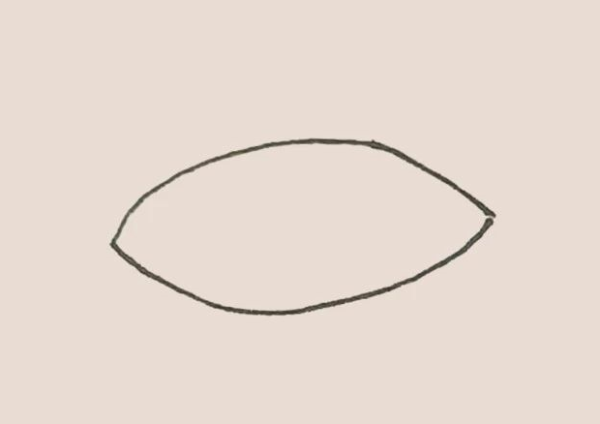 Simple drawing of airship