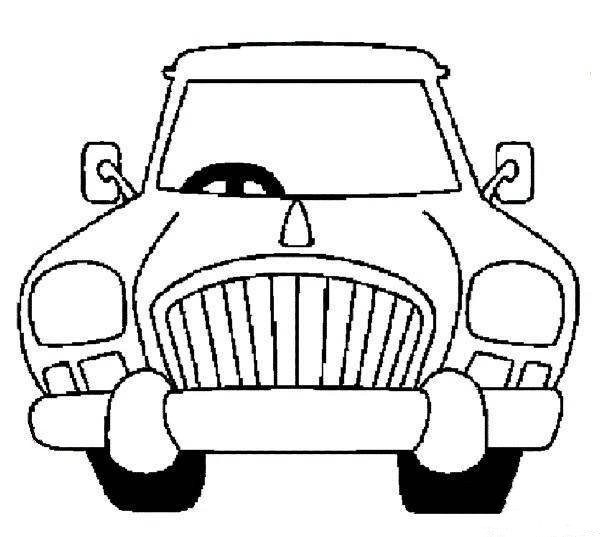 Simple drawings of vehicles, exquisite pictures of simple drawings of cars