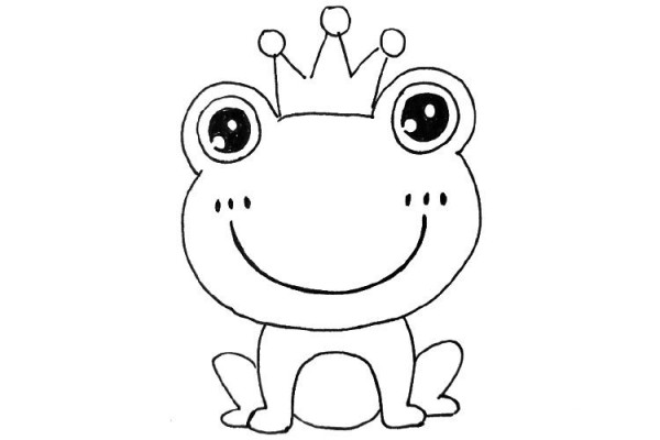 happy frog prince