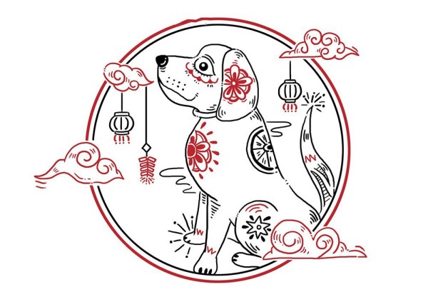 May the Year of the Dog 2018 be prosperous