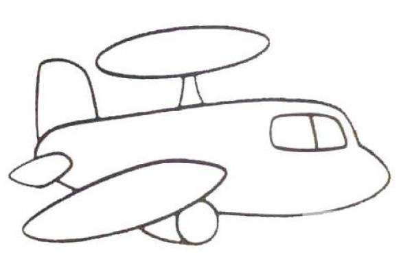 How to draw a cartoon helicopter