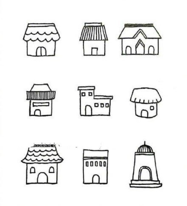 81 Cute Little House Drawings