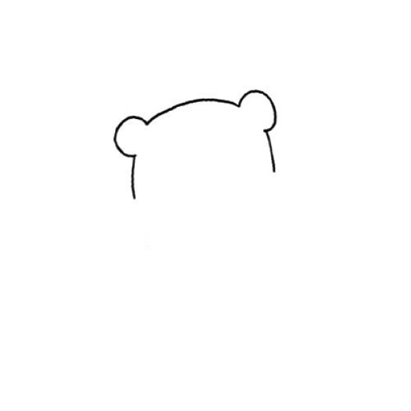 Bear simple drawing tutorial