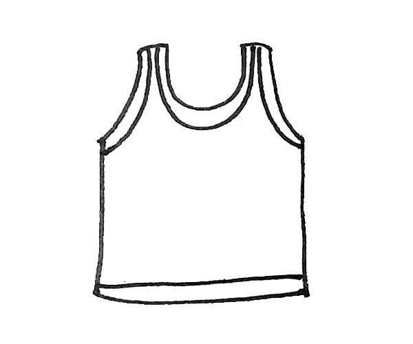 Learn to draw vest